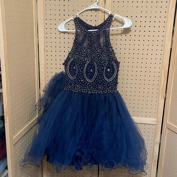 Stunning blue formal dress Nox Anabel small gown small nwot‎ - Picture 1 of 10